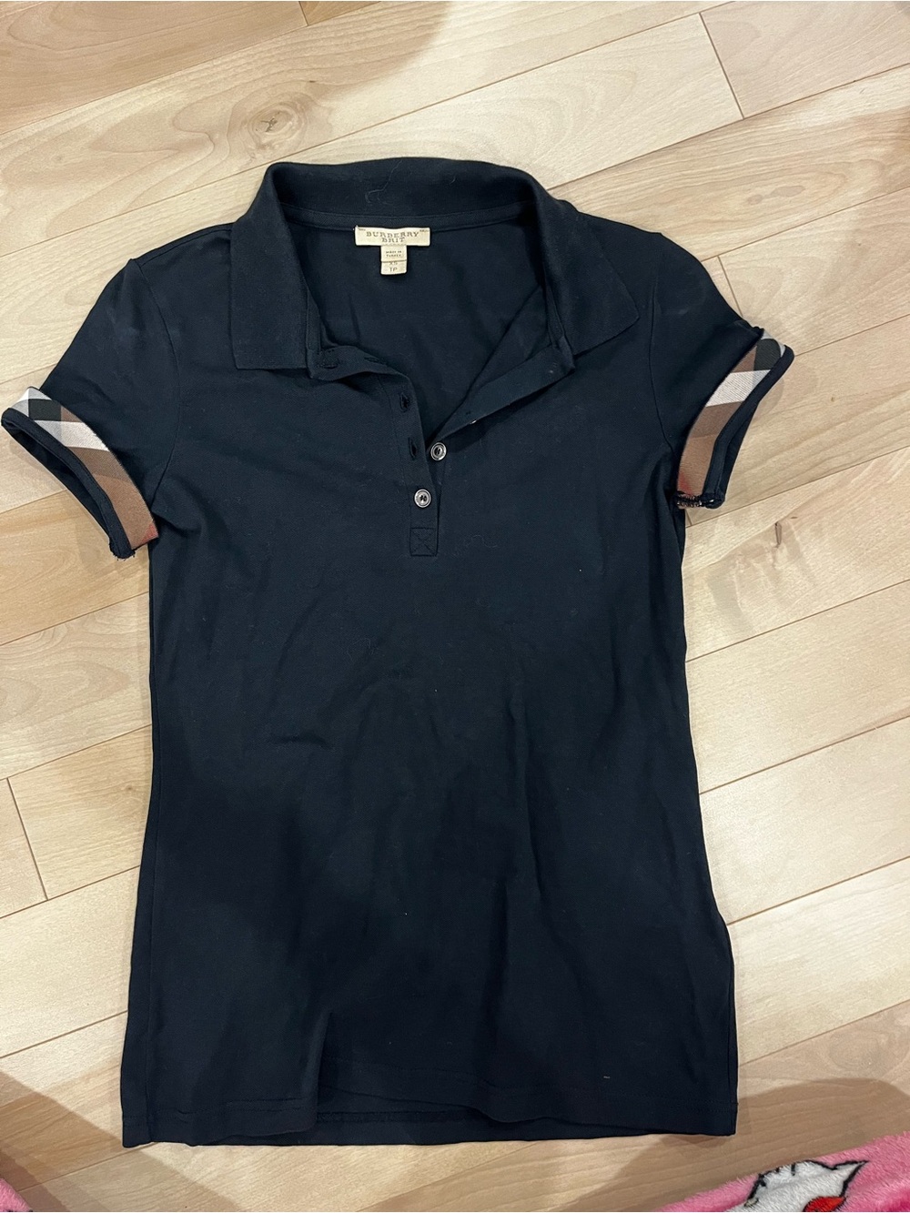 Burberry Women's Blue Polo Shirt